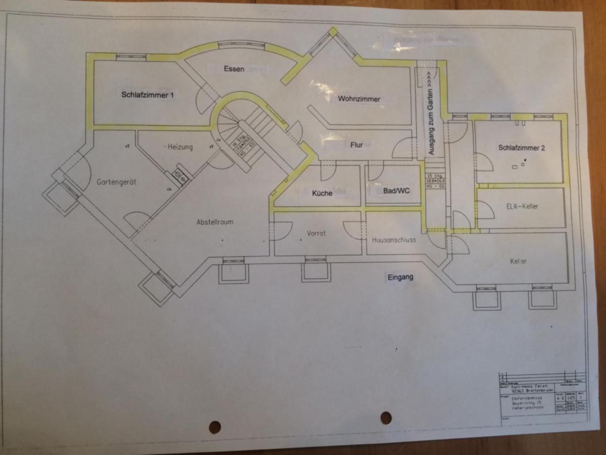Ferienwohnung Bayernring Breitenbrunn  Esterno foto